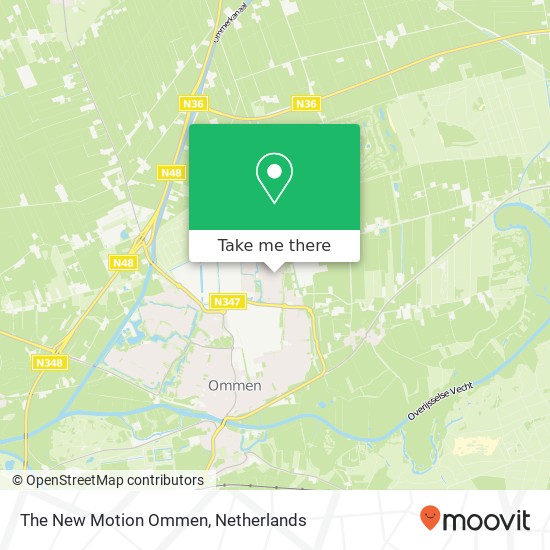The New Motion Ommen map