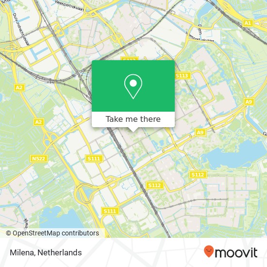 Milena, Haag en Veld 245A map