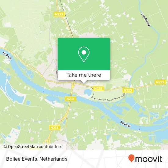 Bollee Events map