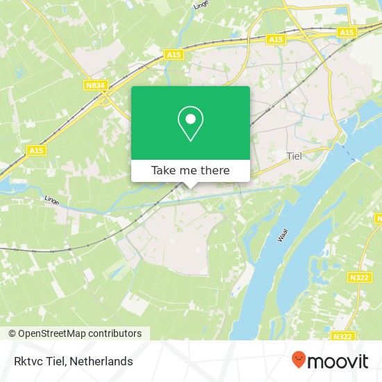 Rktvc Tiel, 4006 Tiel map