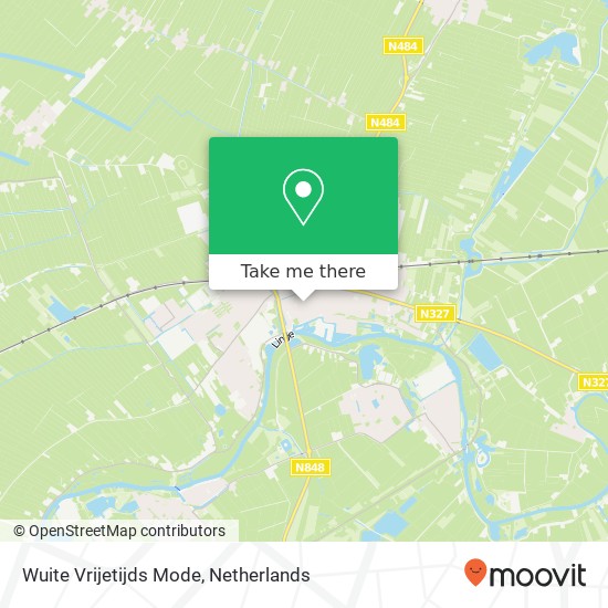 Wuite Vrijetijds Mode, Fonteinstraat 24 Karte