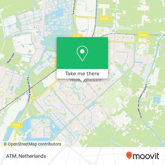 ATM, Middenwaard map