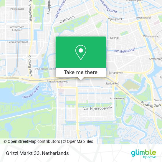 Grizzl Markt 33 map
