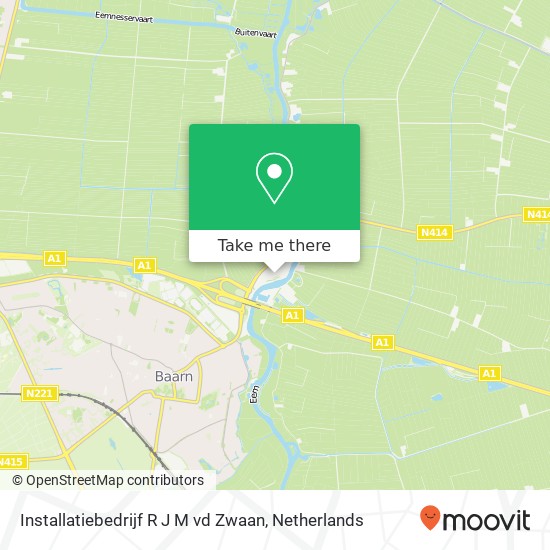 Installatiebedrijf R J M vd Zwaan, Eemweg 31-22 map