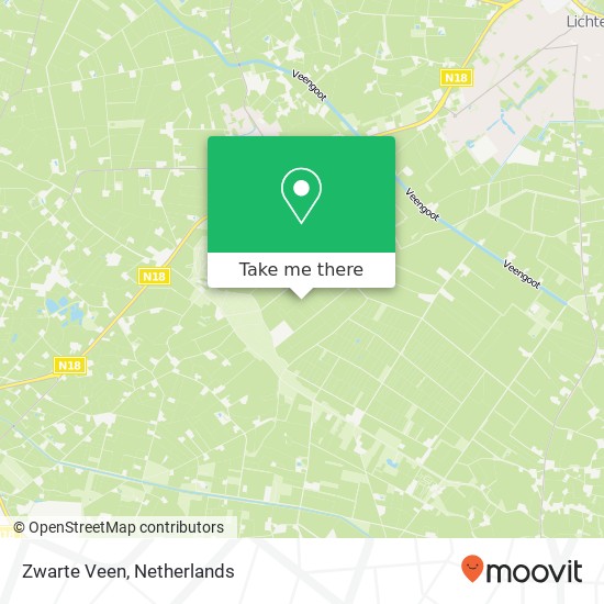 Zwarte Veen Karte