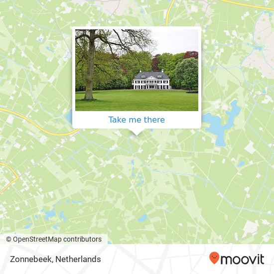 Zonnebeek map