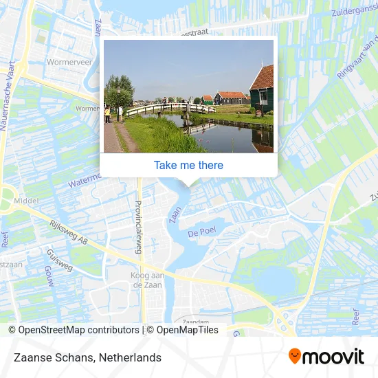 Zaanse Schans map