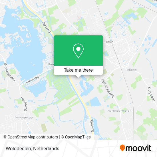Wolddeelen map