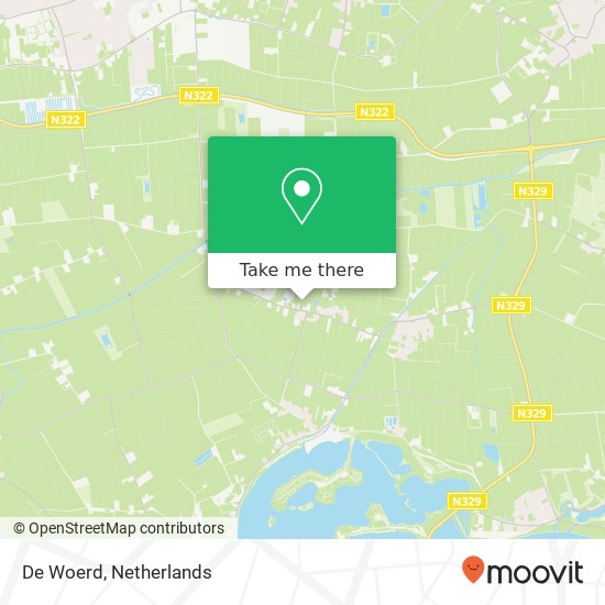 De Woerd map