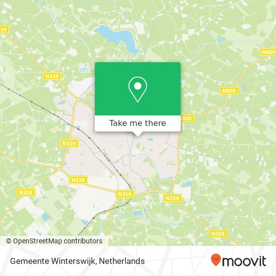 Gemeente Winterswijk map
