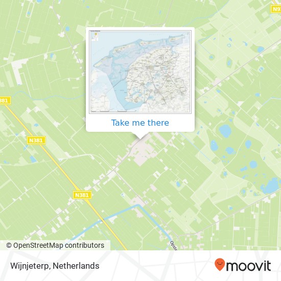 Wijnjeterp map