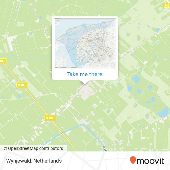 Wynjewâld map