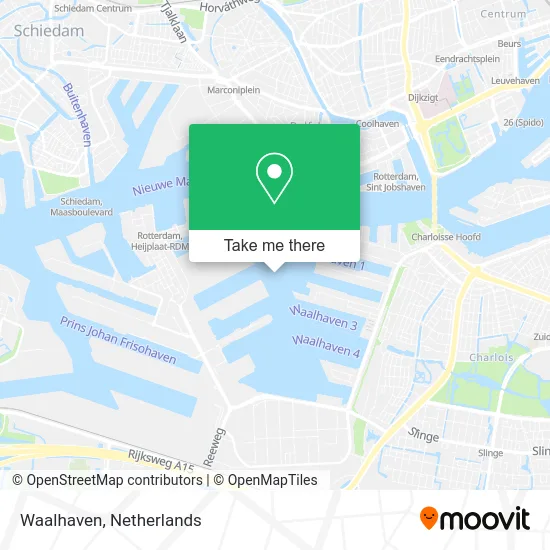 Waalhaven map