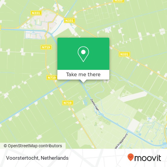 Voorstertocht map