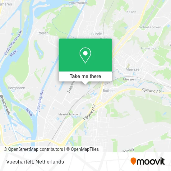 Vaeshartelt map