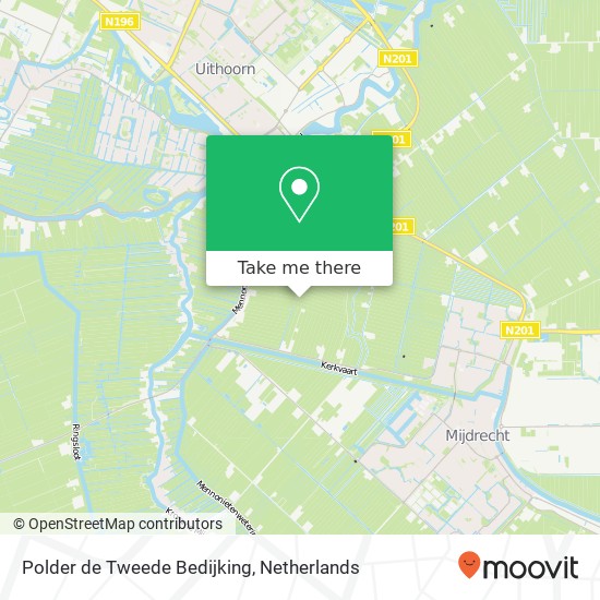 Polder de Tweede Bedijking map