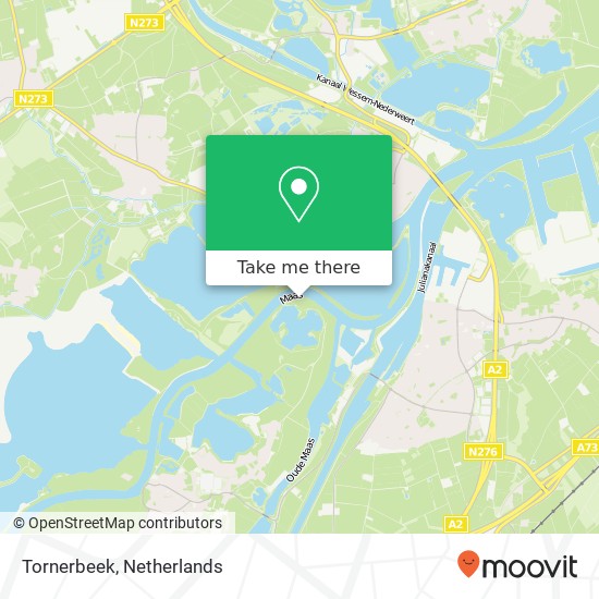 Tornerbeek map