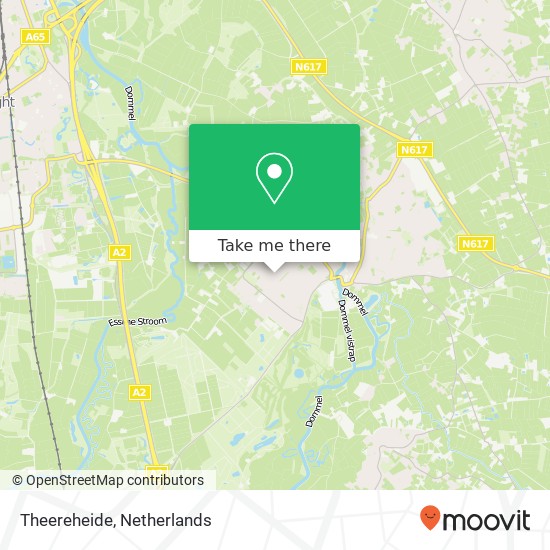 Theereheide map