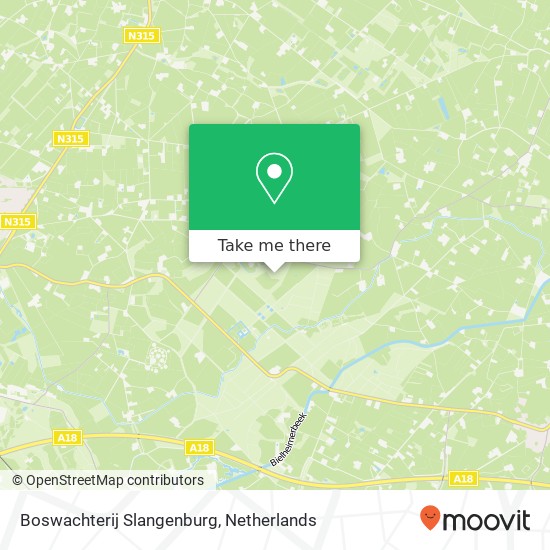 Boswachterij Slangenburg Karte