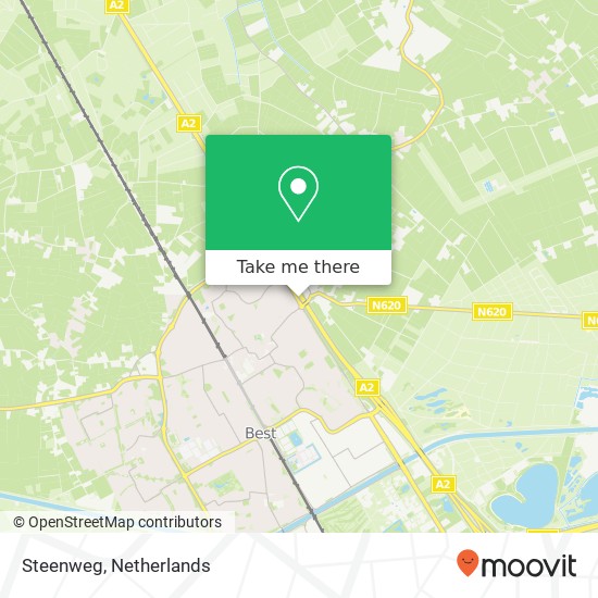 Steenweg Karte