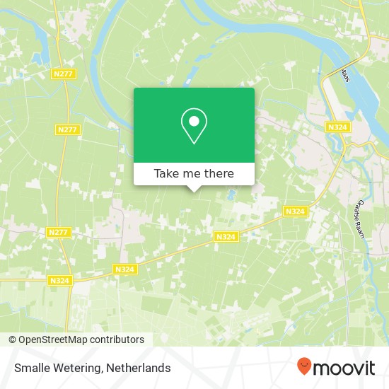 Smalle Wetering map