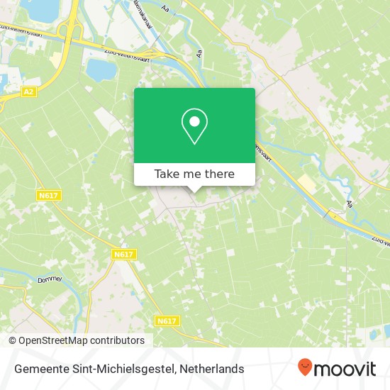 Gemeente Sint-Michielsgestel map