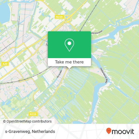 s-Gravenweg Karte