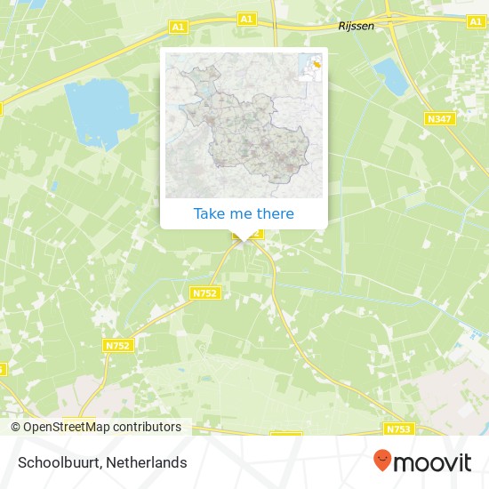 Schoolbuurt map