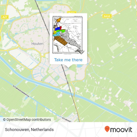 Schonouwen map