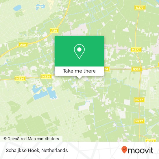 Schaijkse Hoek map