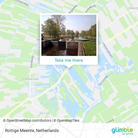 Rottige Meente map