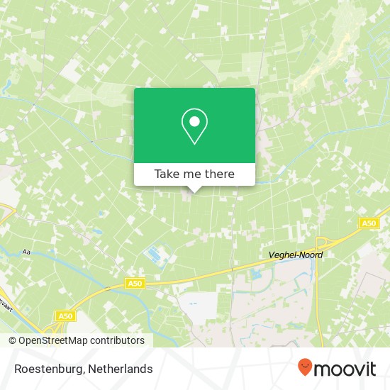 Roestenburg map