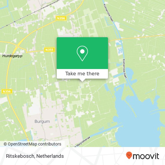 Ritskebosch map