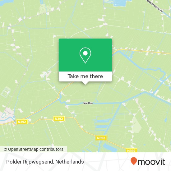 Polder Rijpwegsend map