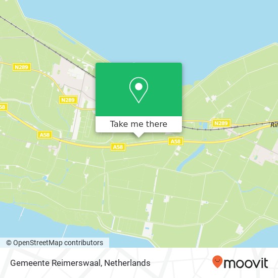 Gemeente Reimerswaal Karte