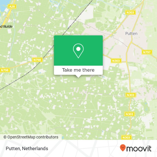 Putten map