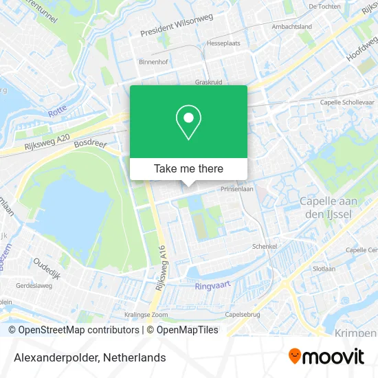 Alexanderpolder Karte