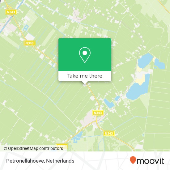 Petronellahoeve map