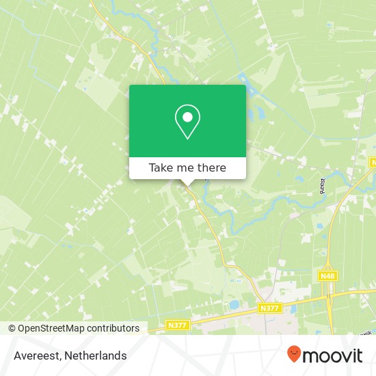 Avereest map