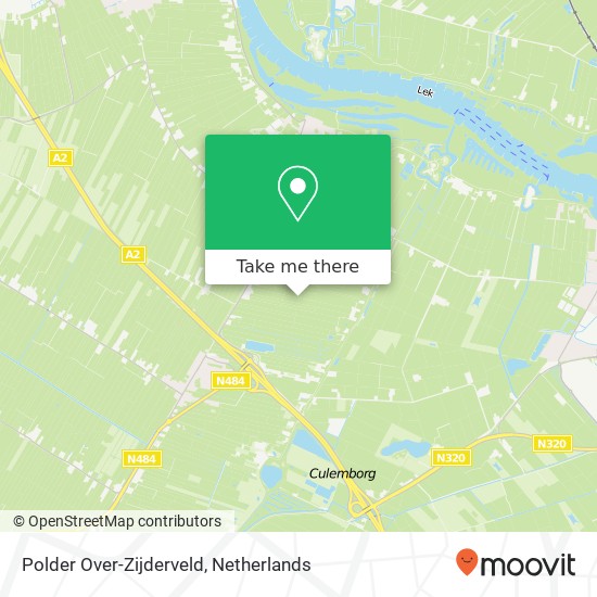 Polder Over-Zijderveld Karte