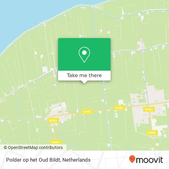 Polder op het Oud Bildt map