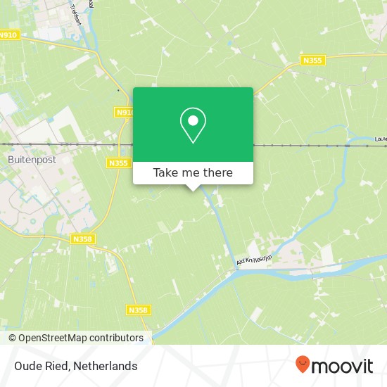 Oude Ried map