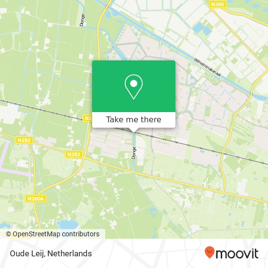 Oude Leij map