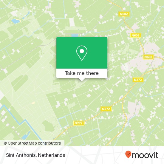 Sint Anthonis map