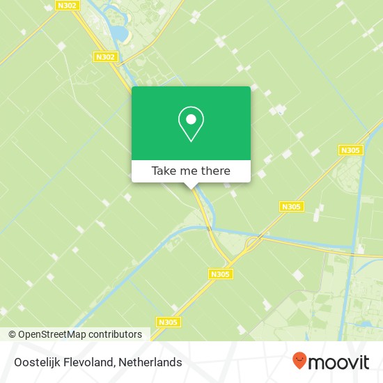 Oostelijk Flevoland Karte