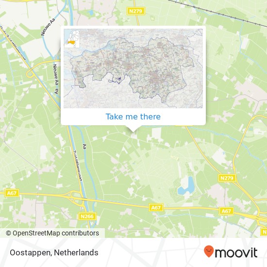 Oostappen map