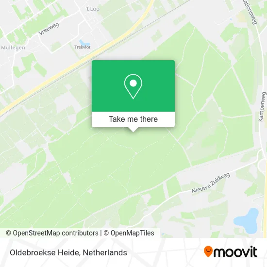 Oldebroekse Heide map