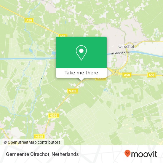 Gemeente Oirschot map