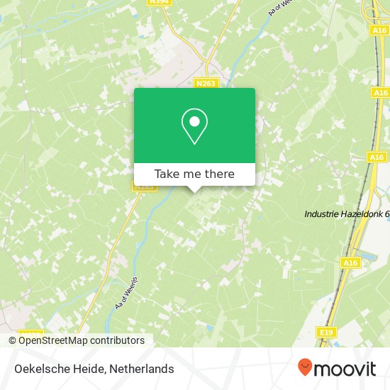 Oekelsche Heide map