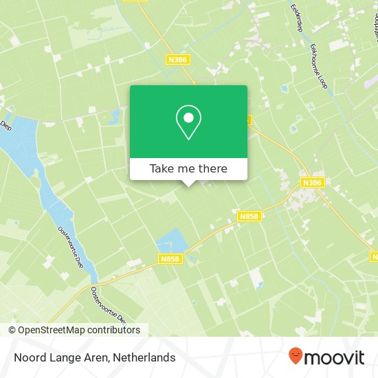 Noord Lange Aren map